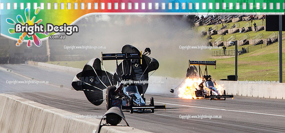 X-Champs @ Sydney Dragway SUN 4 May 2014  (6597)c  TOP FUEL  TF 526  RAPISARDA AUTOSPORT INTERNATIONAL  TF 3698  PREMIAIR RACING