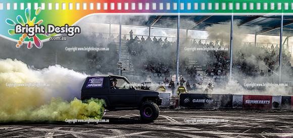 Summernats 34 Sunday 9 Jan 2022  BDMP3311  HAMMERTIME BURNOUT